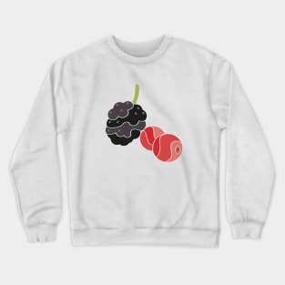 Berries - Stylized Food Crewneck Sweatshirt